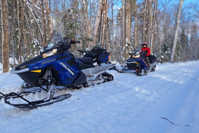 1.5-Hour Guided Snowmobiling Adventure - Warm clothing is part of the value