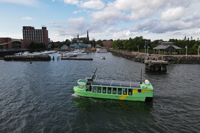 1.5hr Harbour Experience on North America's LARGEST solar boat! - Victoria Park and the old fortifications