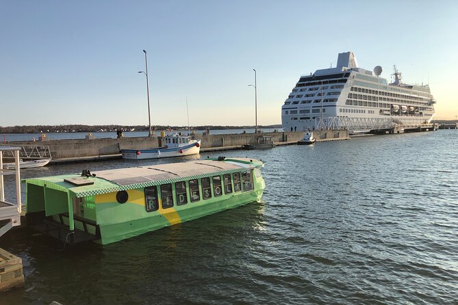 1.5hr Harbour Experience on North America's LARGEST solar boat! - The Birthplace of Canada from the water