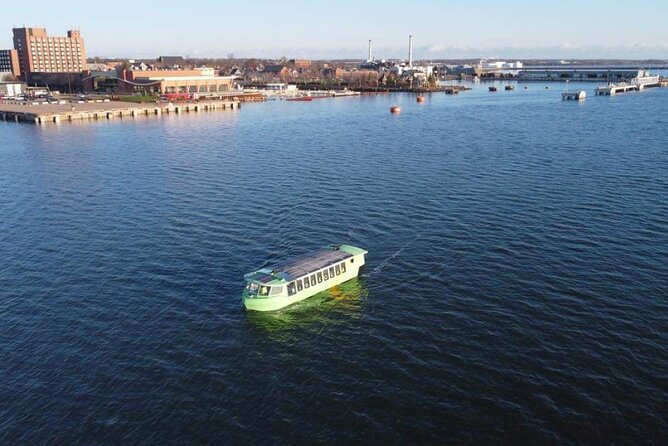 1.5hr Harbour Experience on North America's LARGEST solar boat! - Peake’s Wharf and St. Dunstan’s Basilica