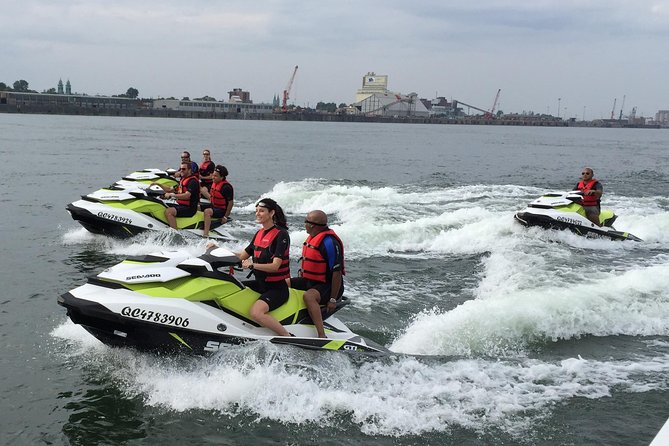 1-Hour Jet Ski Guided Tour – Explore Montreal Waterways in Style! - Starting at the Old Port Ferry Dock