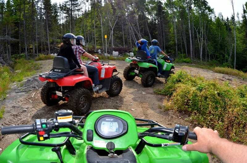 15 min. Tadoussac : Guided ATV tour excursion - Booking, timing, and cancellation