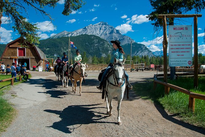 2 Hour Banff Horseback Riding Adventure - Banff National Park and the Cave and Basin
