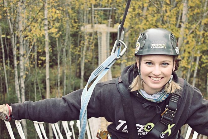 2 Hour Waskesiu Zipline Afternoon Adventure - Two giant ship ladders add the real workout