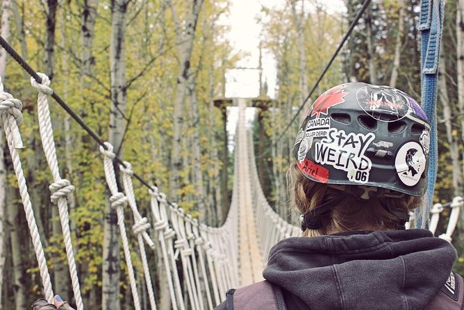 2 Hour Waskesiu Zipline Afternoon Adventure - The safety briefing and harness check