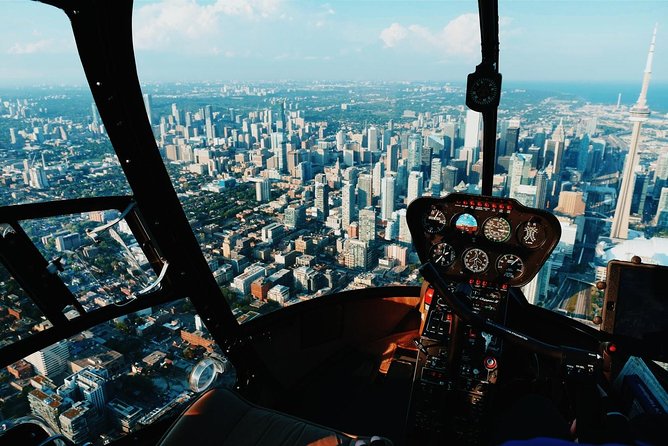 20 km Helicopter Tour over Toronto - Waterfront, Harbourfront, and Lake Ontario