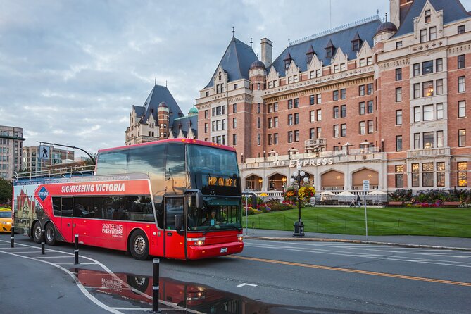 24 Hour Hop-On, Hop-Off Double Decker Victoria City Tour - Beginning at 721 Government Street