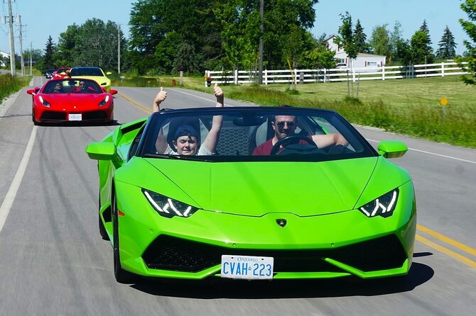 3 Hour Exotic car Tour driving 4 to 5 Super cars - Key points to know before you book