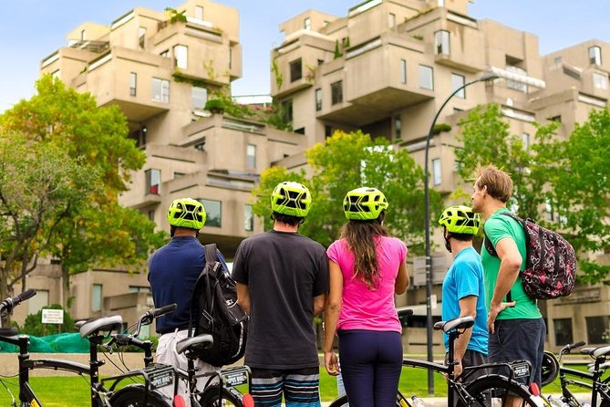 3 Hour Montreal City Bike Tour with Wine or Beer (AM & PM) - The Vista Architecture Tour and the Estacade