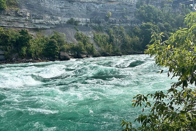 4hr Niagara Falls Canada Tour includes the Boat and tunnels - Behind the Falls: 150-foot portals and the sound of falling water