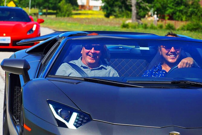 6 Hour Exotic Car Tour driving 6 Super cars + Lunch - Leaving Ivy Lane Estate for Halton Hills