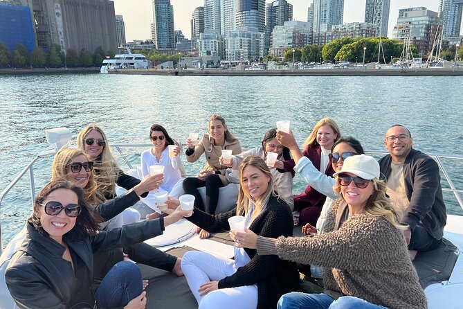 60-Minute Toronto Luxury Yacht Sightseeing Prosecco Cruise! - Boarding at 5 Queens Quay West