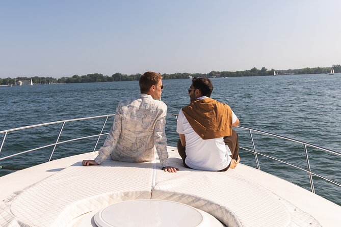 60-Minute Toronto Luxury Yacht Sightseeing Prosecco Cruise! - The yacht, music, and Prosecco