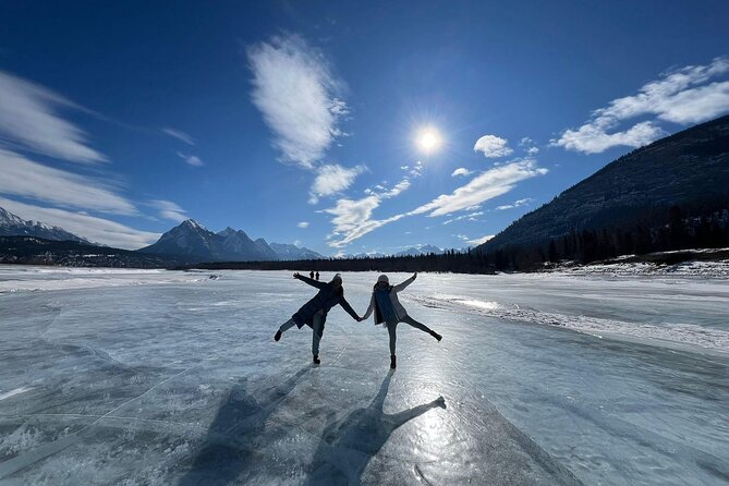 Abraham IceBubble, Peyto, Bow Lake with Snowshoeing& Icewalk - Why Abraham Lake is worth the long ride
