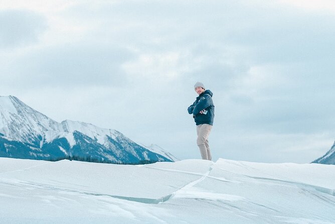 Abraham IceBubble, Peyto, Bow Lake with Snowshoeing& Icewalk - Peyto Lake requires effort for its famous view