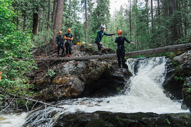 Adventure Canyoning Kelowna - The short uphill walk to the canyon entrance