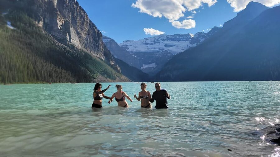 Airport Pickup & Private Tour from Calgary to The Rockies! - Canmore adds a relaxed town stop
