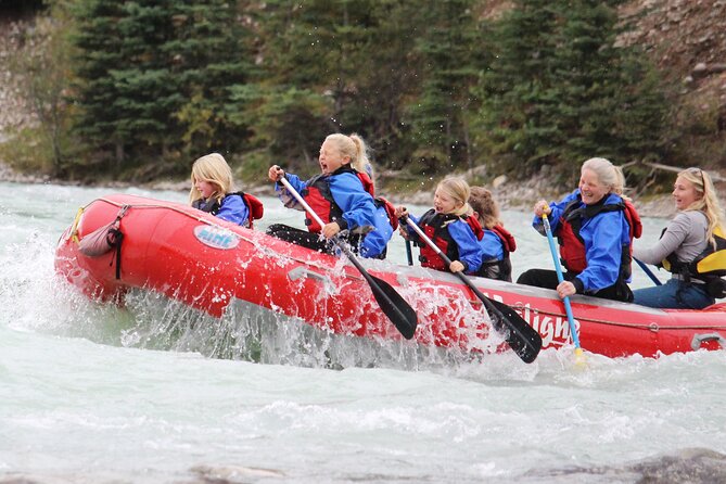 Athabasca Expressway Whitewater Rafting - From central Jasper to the river