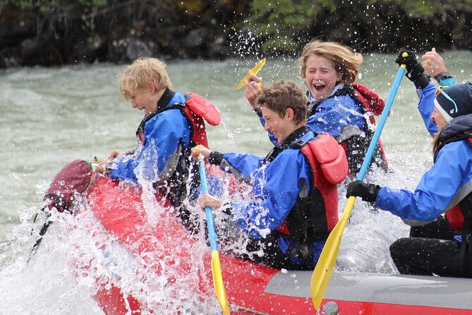 Athabasca Expressway Whitewater Rafting - One hour of paddling on the Athabasca