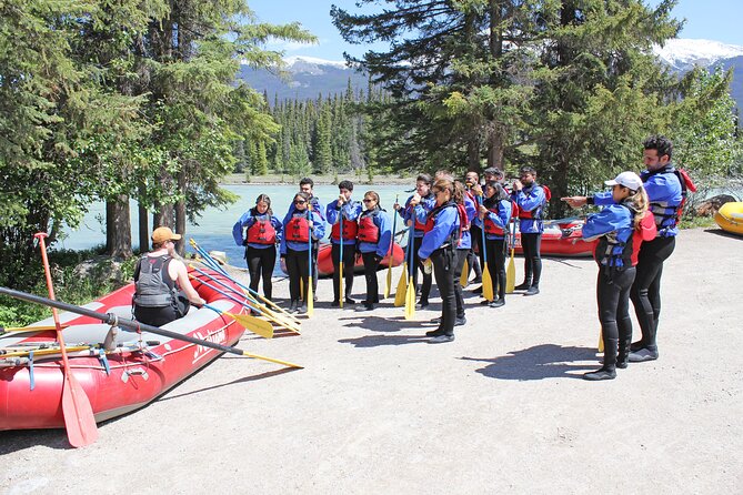 Athabasca Expressway Whitewater Rafting - The mountain setting and the river’s story