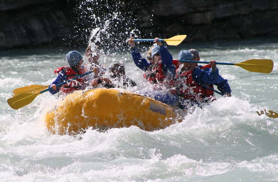 Athabasca Falls: Class 2 White Water Rafting Adventure - Key points at a glance
