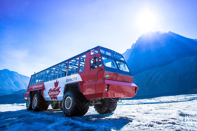 Athabasca Glacier Snow Trip from Banff - The morning pickup from Banff