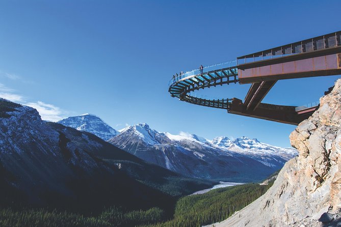 Athabasca Glacier Snow Trip from Banff - The Glacier Skywalk above Sunwapta Valley