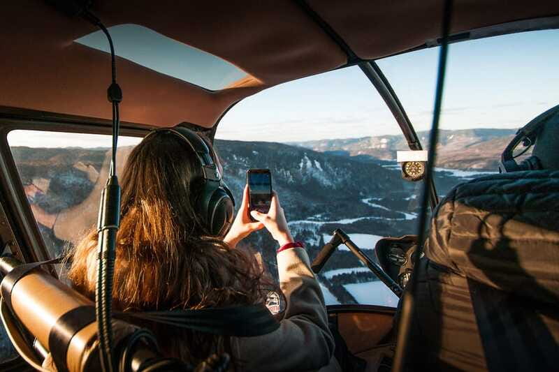 Attitude-Helicopter: Helicopter tour of Quebec City - Timing, weather, and photography