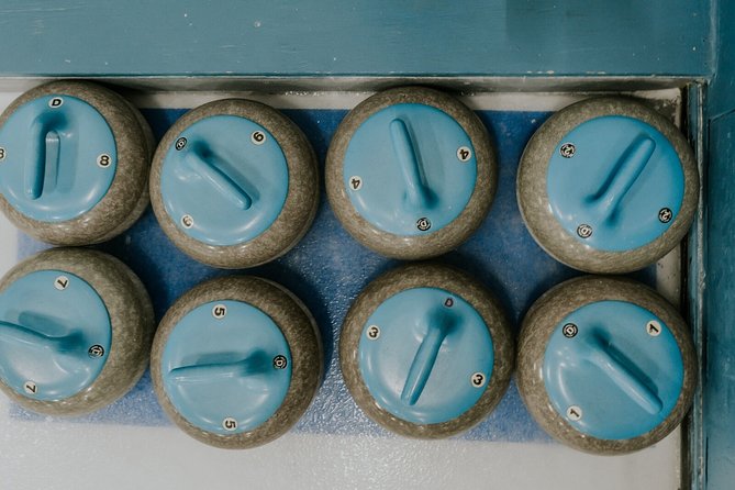 Awesome Curling Experience - Getting onto the ice with sliders and brooms