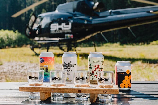 Backcountry Beer Tasting Heli-Tour & Landing (Depart SKY Hangar) - Key points at a glance