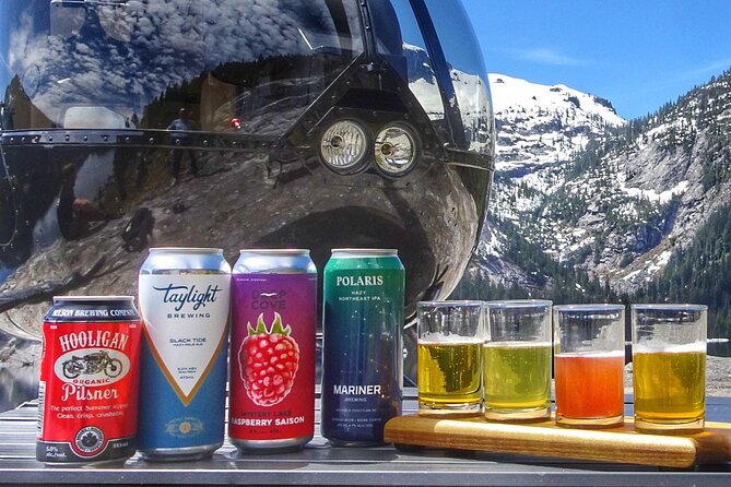 Backcountry Beer Tasting Heli-Tour & Landing (Depart SKY Hangar) - The city gives way to rainforest and glaciers