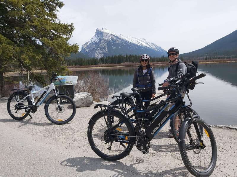 Banff: 4-Hour E-Bike and Walking Tour in Johnston Canyon - Trading wheels for Johnston Canyon