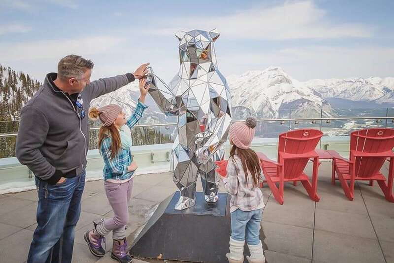 Banff: Banff Gondola Admission Ticket - Eating above Banff