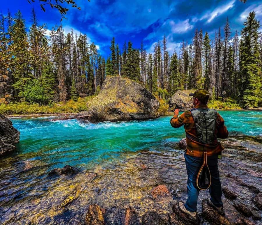 Banff/Calgary/Canmore: Crowfoot Glacier, 5 Lakes & Canyon - Waterfowl Lakes and the seasonal change