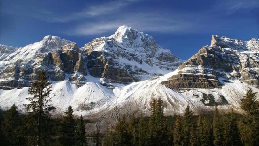 Banff/Calgary/Canmore: Crowfoot Glacier, 5 Lakes & Canyon - Columbia Icefield and Marble Canyon add major variety