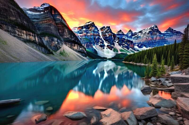 Banff/Canmore: Moraine Lake and Lake Louise 90 Min Each - Lake Louise: 90 minutes beside the emerald water