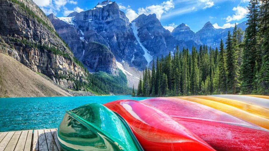 Banff/Canmore Moraine Lake & Lake Louise-Hike/Canoe/Sightsee - Moraine Lake: choose a quick look or a proper visit