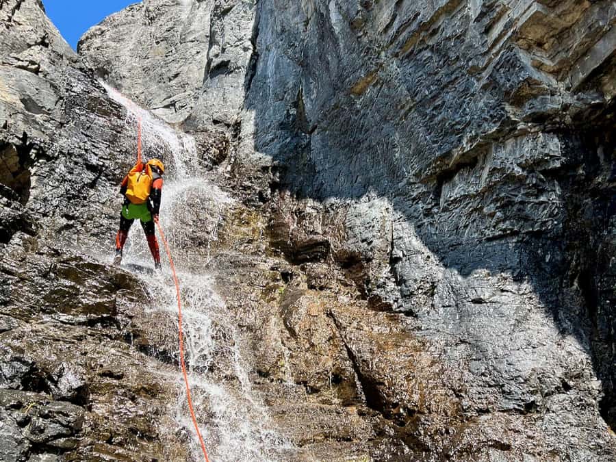 Banff: Ghost Canyon Tour with Slides, Rappels, & Jumps - Three and a half hours of rappels, slides, and jumps