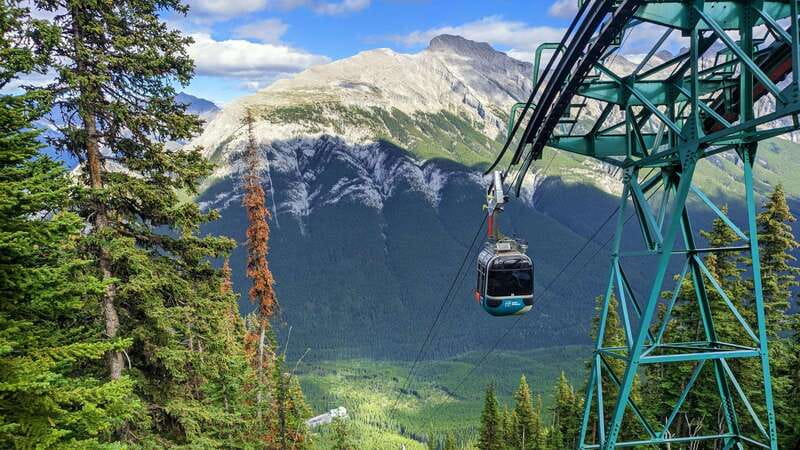 Banff: Gondola Cave Basin, Johnston Canyon & Lake Minnewanka - The ride from Calgary to Banff
