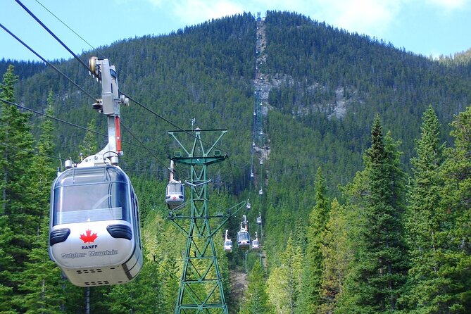 Banff: Gondola, Hot Spring and Three Lakes Tour - Starting in Calgary or Canmore