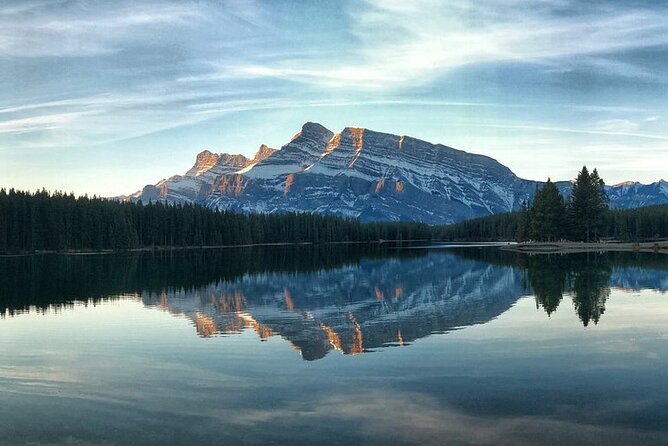 Banff Gondola Hot Springs Bow Falls and Three Lakes tour - Bow Falls, a short stop with a strong payoff