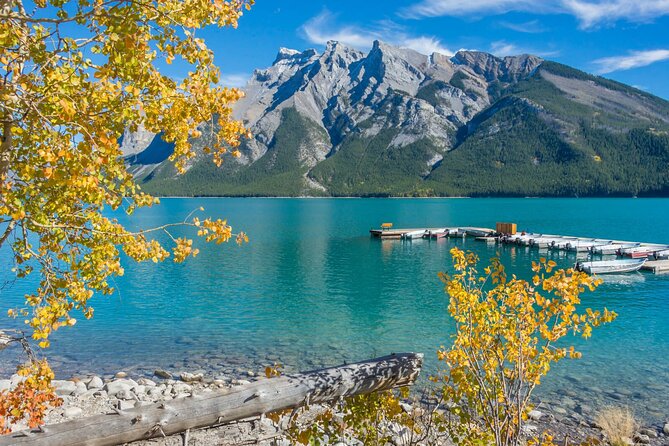 Banff Gondola, Lake Louise, Emerald Lake and Lake Minnewanka Tour - Natural Bridge and the power of the Kicking Horse River