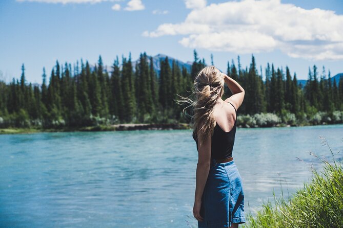 Banff Highlights & Wildlife | Award-Winning Small Group Adventure - Lake Minnewanka and Two Jack Lake: the scenic heart