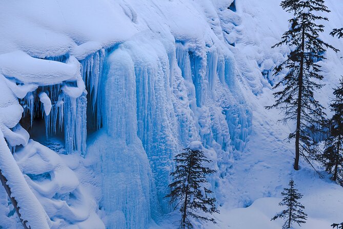 Banff, Lake Louise and Johnston Canyon - Winter Wonderland Tour - Lunch at Samson Mall in Lake Louise Village