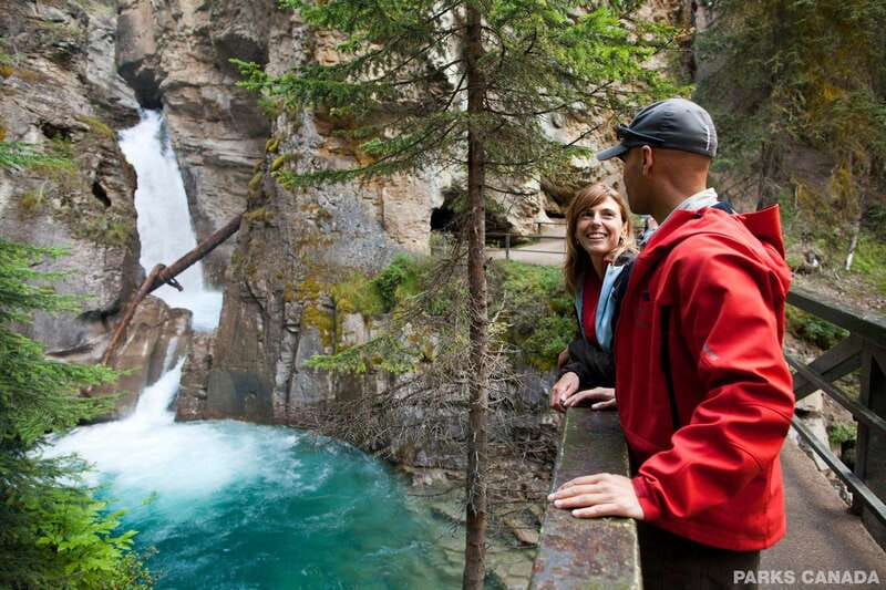 Banff, Lake Louise, Marble Canyon & Yoho National Parks Tour - Natural Bridge and the Kicking Horse River