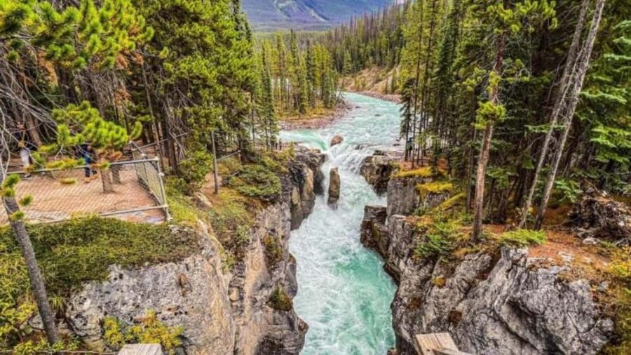 Banff: Lake Louise, Moraine, Emerald & Johnston Canyon Tour - What the $87 price really covers