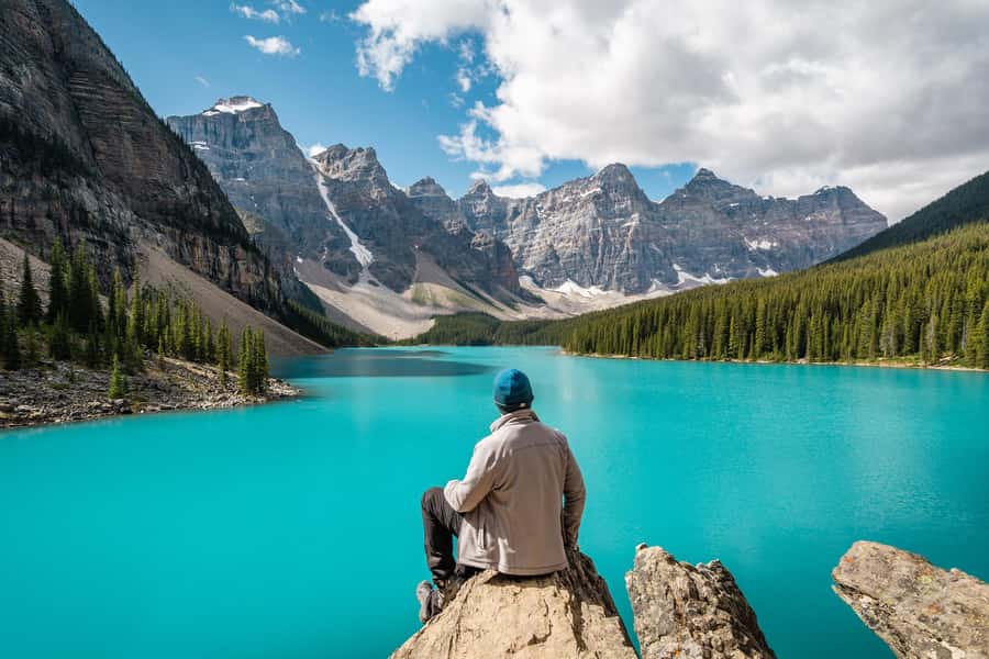 Banff: Louise & Moraine Lake or Johnston Canyon 1/2 Day Tour - The ride through Banff National Park
