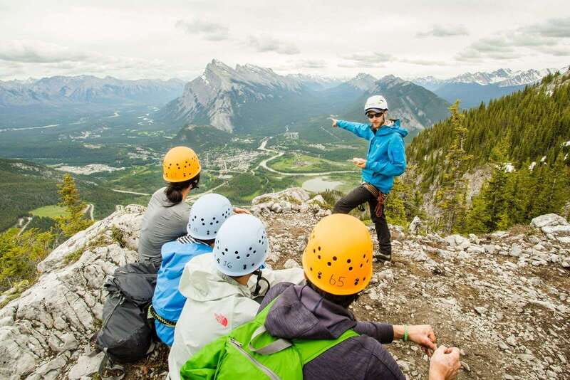 Banff: Mount Norquay 2.5 or 4-Hour Guided Via Ferrata Climb - Weather, clothing, and mountain conditions