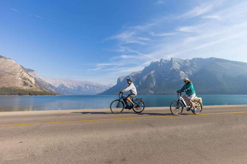 Banff: Mountain Lakeside Guided E-Bike Tour - Bankhead, an abandoned mining town with a story