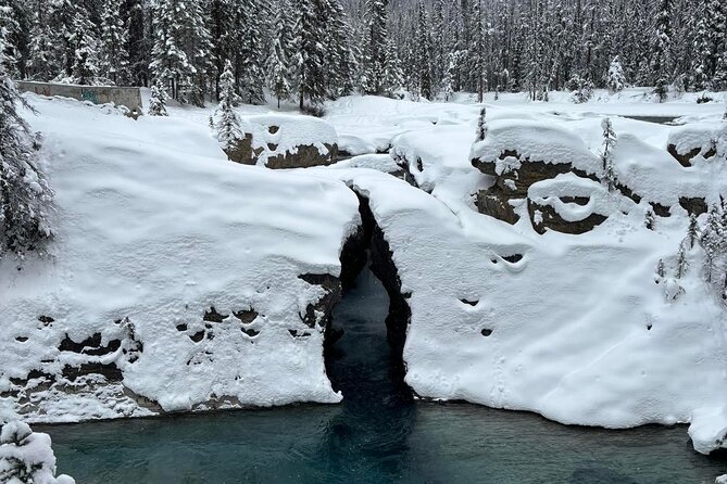 Banff Town ,Lake Louise, Moraine , Emerald & Johnston Canyon Tour - Emerald Lake and Natural Bridge in Yoho National Park
